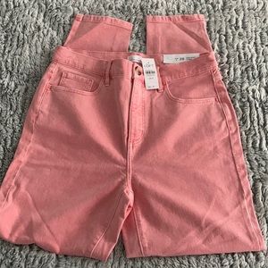 LOFT size 6 high waist skinny colored jeans